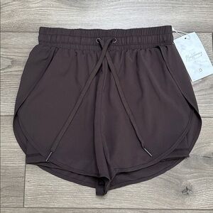 Buffbunny Collection Lifesaver High Waisted Pocket Shorts Brown Size XS